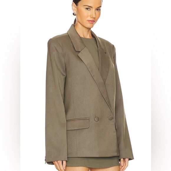 NWOT WeWoreWhat double breasted Boxy women's blazer oversized size small - Picture 4 of 14